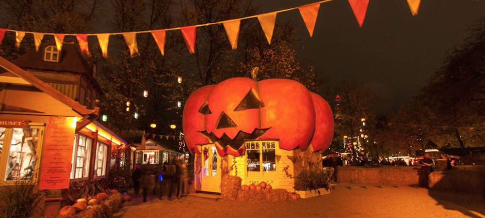 Halloween trick or treat in Copenhagen
