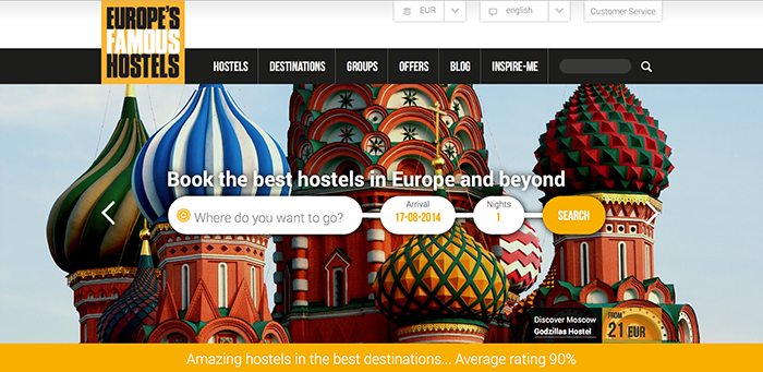 Europe's Famous Hostels, Copenhagen, Downtown hostel, hostels, best, accommodation, value