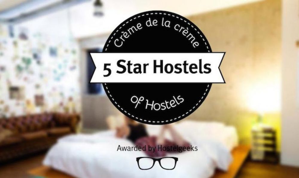Hostelgeeks Awards '5 Star Hostel' in Copenhagen to us!