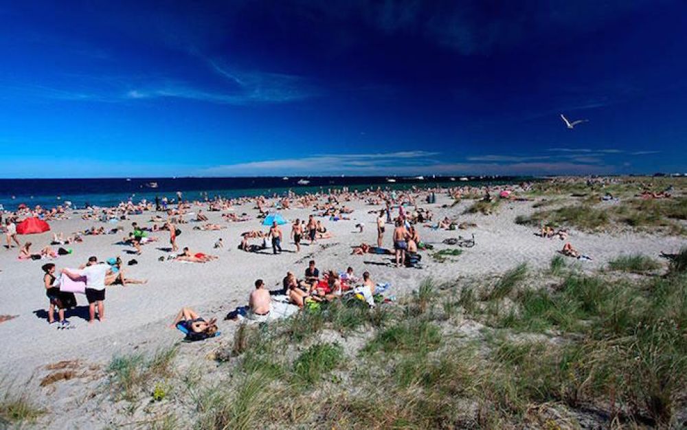 Take a trip to the beach in Copenhagen 