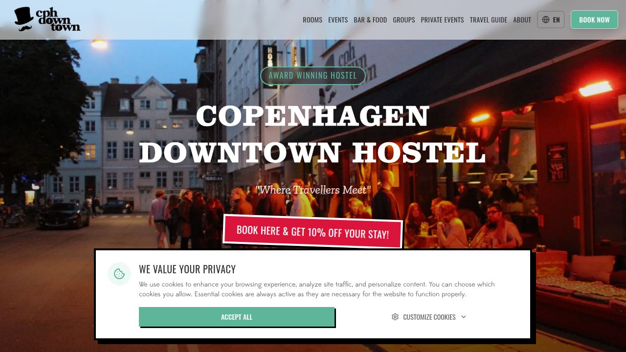 Copenhagen Downtown Hostel in København, Denmark